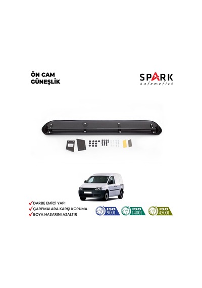 Volkswagen Caddy 2004-2010 Yıl Aralığı Uyumlu Ön Cam Güneşliği