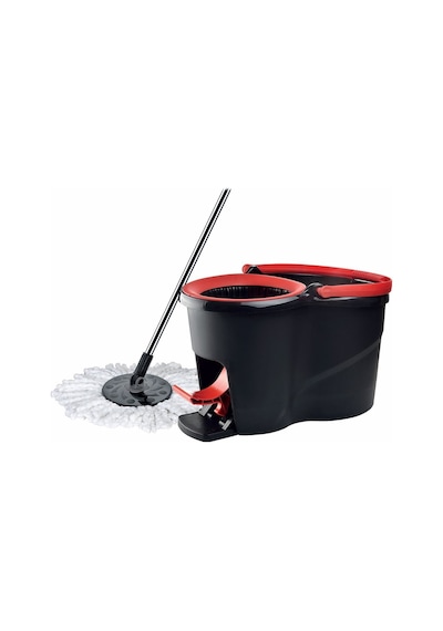 Proff Starex Pedallı Vileda Temizlik Seti Pedallı Kova Sap Mafsallı Kapak Mikrofiber Mop Set