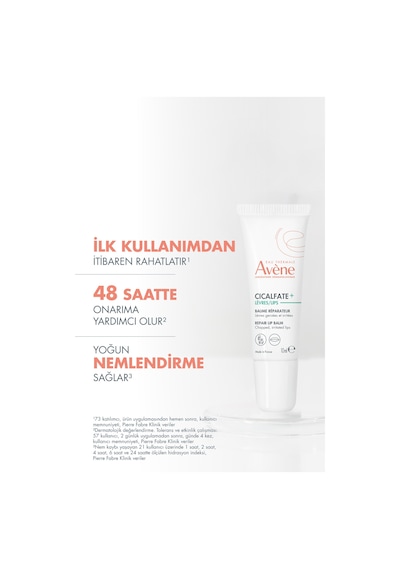 Cicalfate Çatlamış Ve Kurumuş Dudaklar İçin Onarıcı Ve Nemlendirici Dudak Kremi 10 Ml