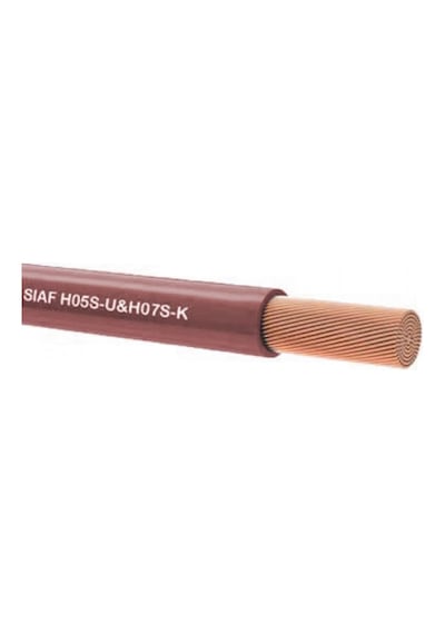 1x0.35 MM2 SIAF 22 AWG 8 Renk Yumuşak Silikon Kablo 1 Metre