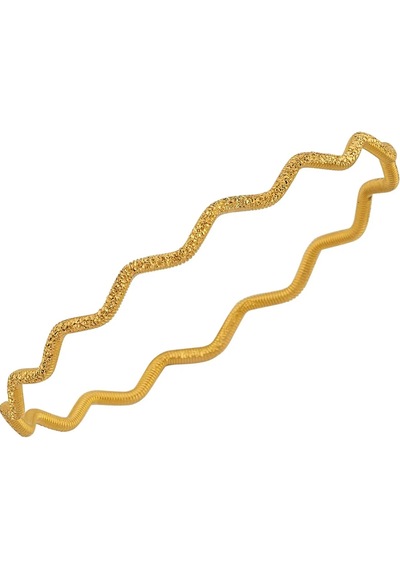 Koçak 22 Ayar 10 Gr Zigzag Desenli Ajda Bilezik 22blz579