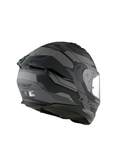 Ls2 Stream 2 Shadow Kapalı Motosiklet Kaskı Gri - Mat Titanium