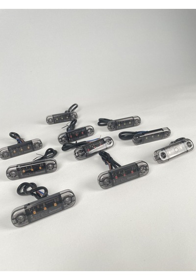 Ahmet Otomotiv 10 Adet Demmon Parmak Led Beyaz Renk 12v-24v
