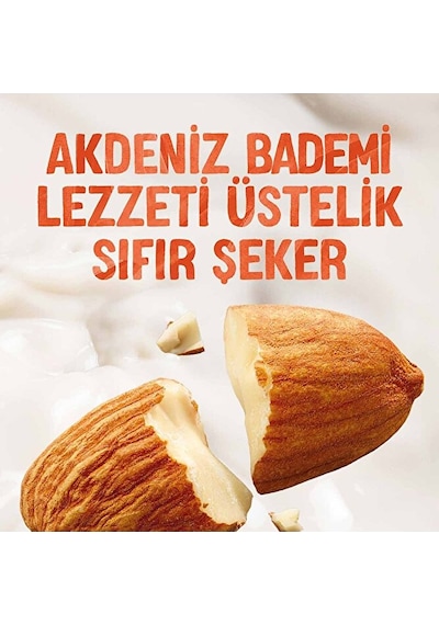 Alpro Şekersiz Badem Sütü 4x1 L Vegan Laktozsuz Bitkisel Bazlı