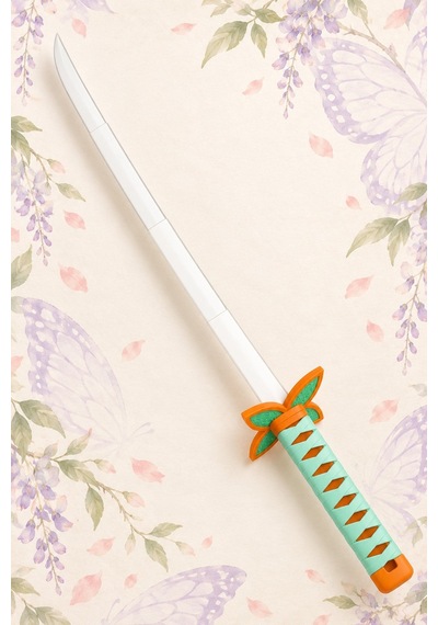 Kazanova Design Kanae Kocho Katlanabilir Katana Figür 98 Cm Demon Slayer Anime Cosplay