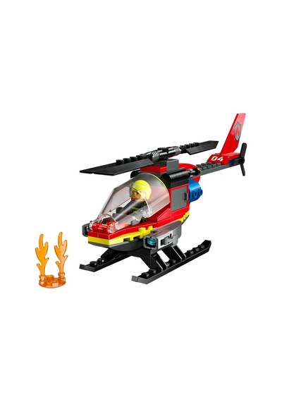 Lego City 60411 Fire Rescue Helicopter