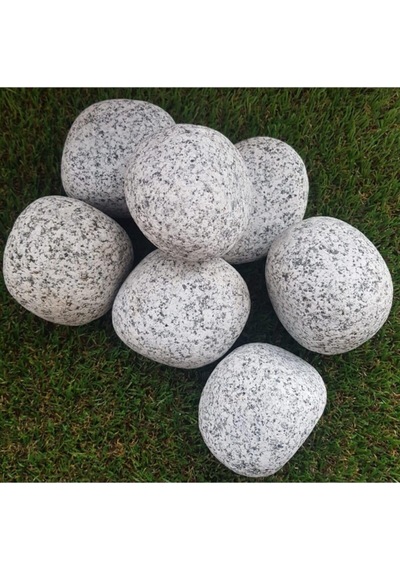 Benekli Dolomit 15 Kg 6-10 Cm Dolomit Taş Dere Taşı Çakıl Taşı Bahçe Süs Taşı Akvaryum Teraryum Taşı Gri