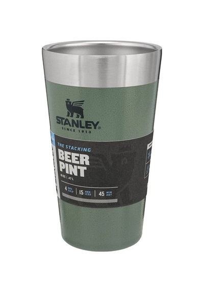 Stanley Adventure Vakumlu Soğuk İçecek Bardağı 0.47 Lt Yeşil Siyah
