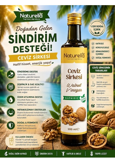 Naturella Ceviz Sirkesi