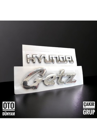 Hyundai Getz Arka Bagaj 100 Mm - 15 Mm 2004 2010 · "hyundai Getz" 3d Bagaj Yazısı