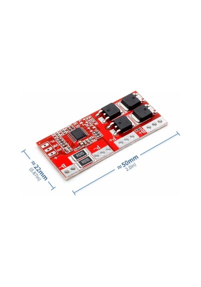 4s 30a Bms 18650 Lityum Pil Şarj Koruma Devresi