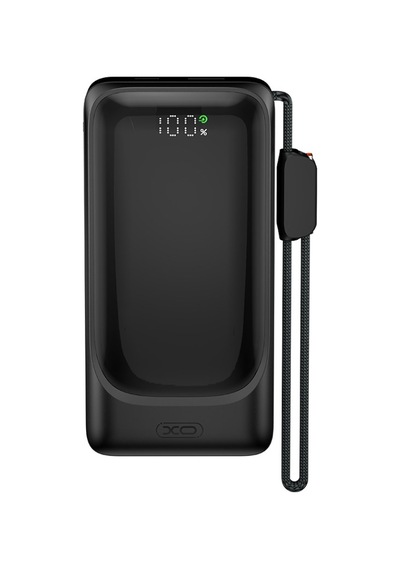 Özel Tasarım Xo Pr282 10000mah 22.5w Powerbank Ve Eu Prizli Pratik Cihaz Seyahat Ürünü Ofis Gereci Çok Renkli