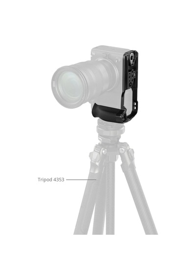 Smallrig 5466 Nikon Zr İçin Silikon Saplı L Şekilli Montaj Plakası
