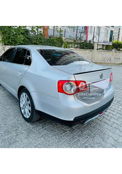 ŞüsCarOto Vw Jetta MK5 2005-2010 Bagaj Üstü Spoiler Çıtası Piano Black Parlak Siyah (00)