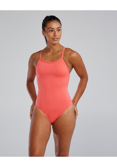 Tyr Durafast Elite Kadın Diamondfit Yüzücü Mayo  Narçiçeği