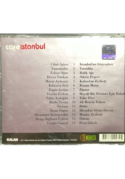 Plak Değildir Cd Dir Cd Cafe İstanbul Bu Çalan Ne 2 Cd
