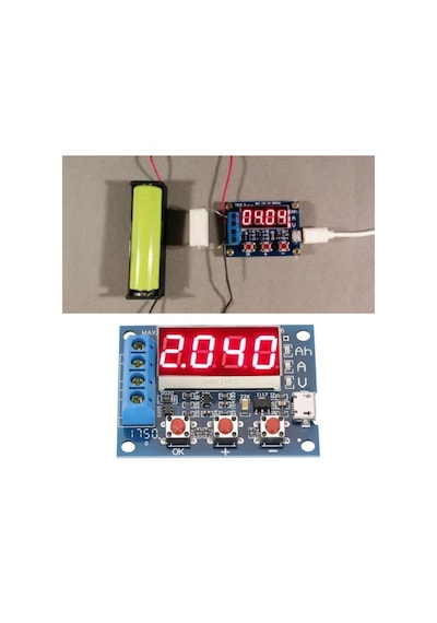 Candagrup Zb2L3 18650 Lityum Akü Pil Kapasite Test Cihazı 1.5-15V 3A HW-586