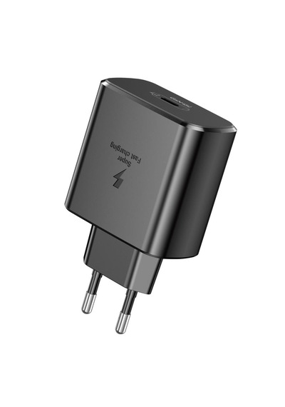 Foneng EU62 GaN 45W PD Type-c Girişli Hızlı Şarj Adaptörü Siyah