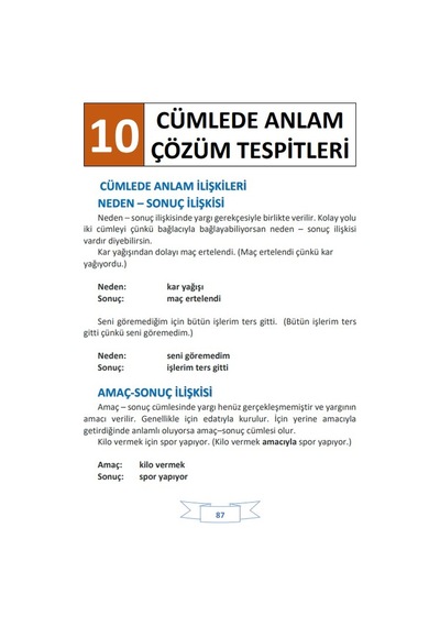 Her Derde Deva Türkçe 9 Fasikül Konu Anlatımı