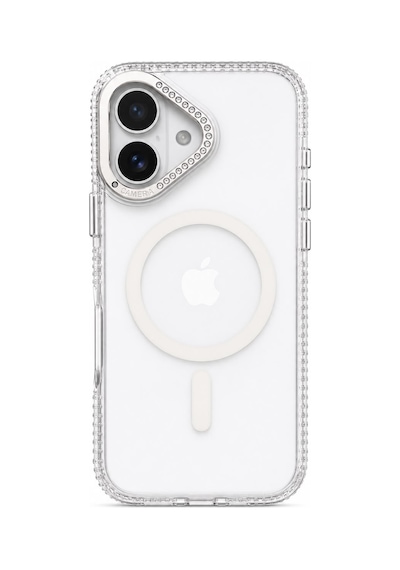 Nettech Apple İphone 11 Uyumlu Nt-n118 Taşlı Seri Arka Koruma Kılıf - Gold