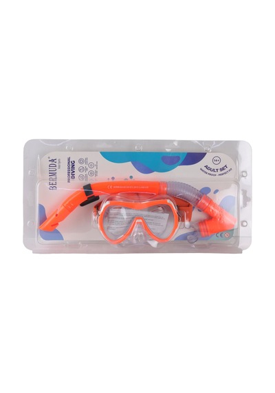 Kzld-ak301-121cs Maske Snorkel Set Ozel Cam 24 Çok Renkli
