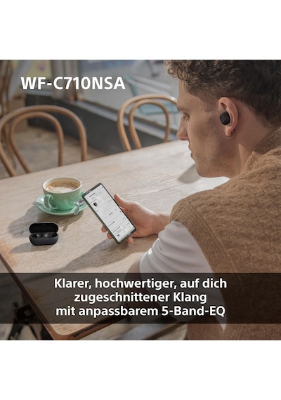Sony Wf-c710nsa Gerçekten Kablosuz Gürültü Önleyici Kulaklıklar, Hafif Kulaklıklar, Dokunmatik Kontroller, Çok Noktalı Bağlantı, Ipx4, 40 Hr'ye Kadar Pil, Hızlı Şarj, İos Ve Android - Siyah Sony Wf-c710nsa Gerçekten Kablosuz Gürültü Önleyici Kulaklıklar, Hafif Kulaklıklar, Dokunmatik Kontroller, Çok Noktalı Bağlantı, Ipx4, 40 Hr'ye Kadar Pil, Hızlı Şarj, İos Ve Android - Siyah