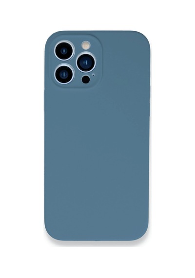 Newface - 615 - iPhone Uyumlu 13 Pro Max Kılıf Lansman Legant Silikon - - Csmo-tex - Açık Mavi