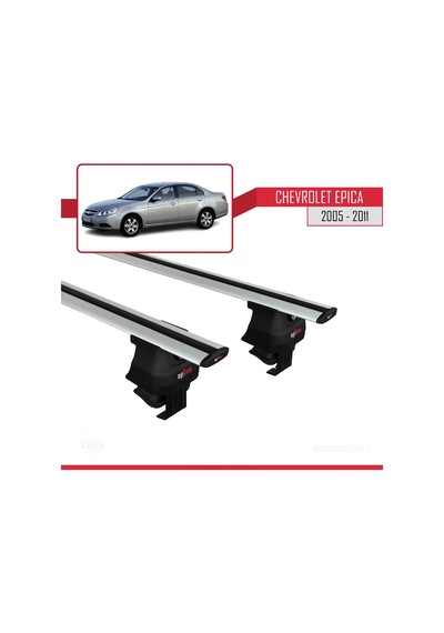 Chevrolet Epica 2005-2011 Arası İle Uyumlu Ace-4 Ara Atkı Tavan Barı Gri