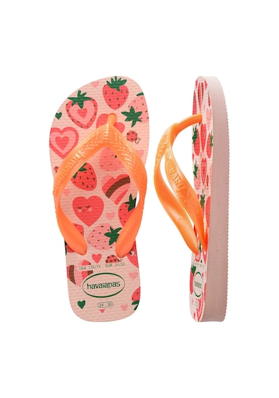 Havaianas Çocuk Kids Flores Terlik 4000052279 Turuncu