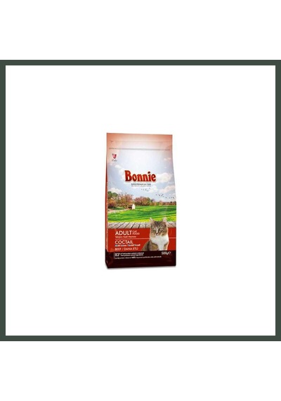 Bonnie Kedi Maması Renkli 500gr 1 Adet Nhr