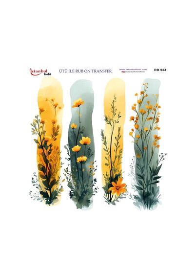 Ütü İle Rub On Transfer Kağıdı 30x30cm Rb-924