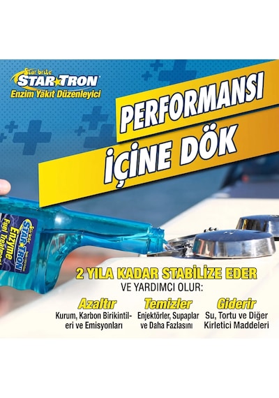 Starbrite - Star Tron Enzim Katkılı Dizel Yakıt Katkısı 946 Ml : Dizel Motorunuz İçin Enzim Gücüyle Maksimum Performans Ve Avantajlı Koruma