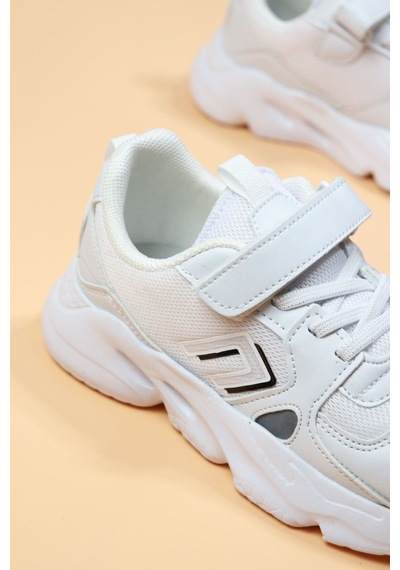 Cool Tokyo Full Ortapedik Unisex Çocuk Spor Ayakkabı Beyaz