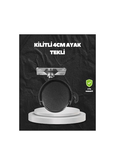 8753tknd Kilitli 4 Cm Evrensel Tekerlek Ayak Tek Adet 893hmng Çok Renkli Çok Renkli
