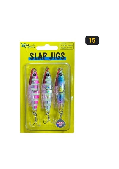 Hanfish Uv&glow Mix Slap Jigs