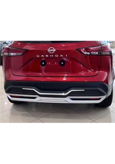 Nissan Qashqai Arka Tampon Koruması 2022+ Sonrası Uyumlu