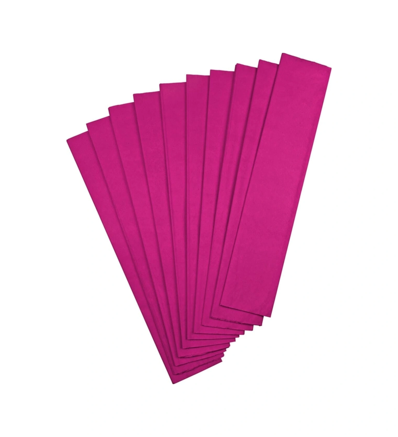 Krapon Kağıdı 50x200cm Koyu Pembe 9130 10 Lu Paket