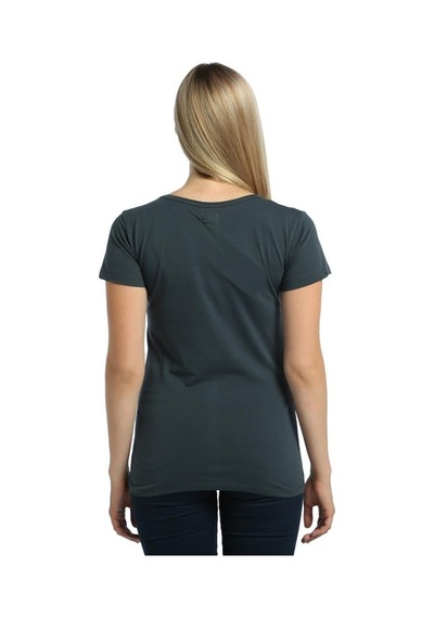Bant Giyim - Elephant Fil Füme Kadın T-Shirt Tişört