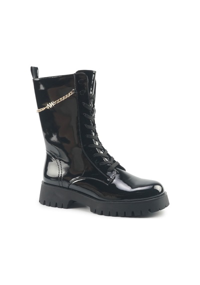 Nine West Grega 5pr Siyah Kadın Düz Bot 000000000102012160 Siyah