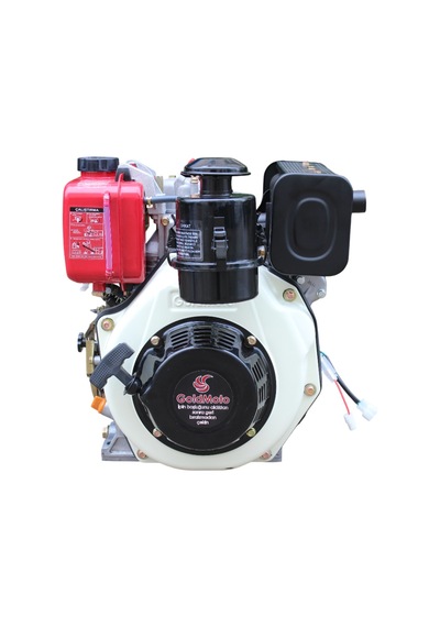Goldmoto Gm178fe-c Dizel Motor 7 Hp Marşlı Krank Mili Kamalı