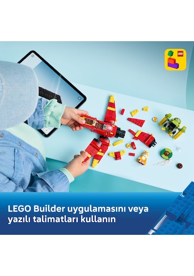 LEGO® Sonic the Hedgehog™ Tails’in Tornado-1 Uçağı 76991 - 8 Yaş Üzeri Çocuklar için Figür İçeren Oyuncak Yapım Seti (310 Parça)