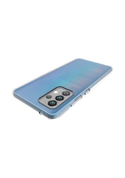 Samsung Uyumlu Galaxy A72 Kılıf Zore Süper Silikon Kapak Renksiz