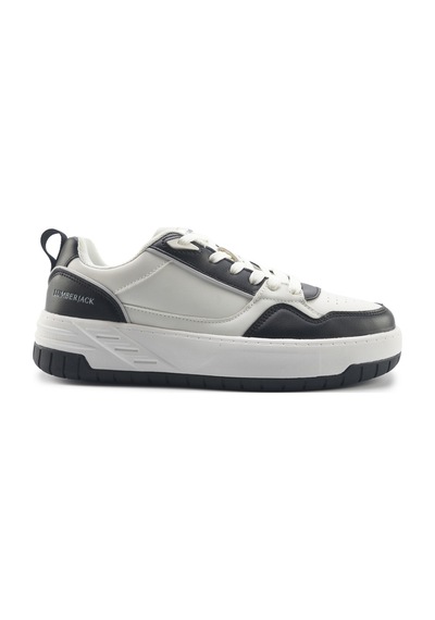 Lumberjack Elına 5fx Beyaz Kadın Sneaker Beyaz-sıyah Beyaz - Siyah