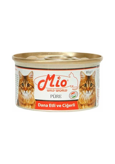Mio Dana Etli ve Ciğerli Püre Konserve Yetişkin Kedi Maması 85 G