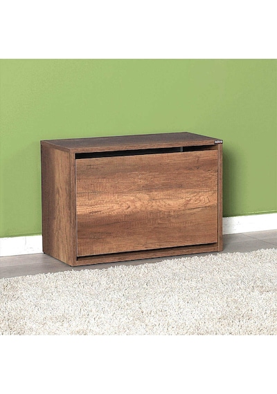 New Step Oturaklı Ayakkabılık - Oslo Ceviz