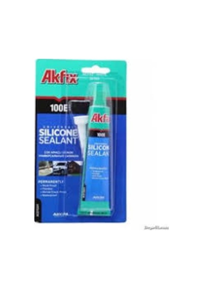 Akfix 100E Tüp Silikon Şeffaf 50 Ml (422995675) Şeffaf