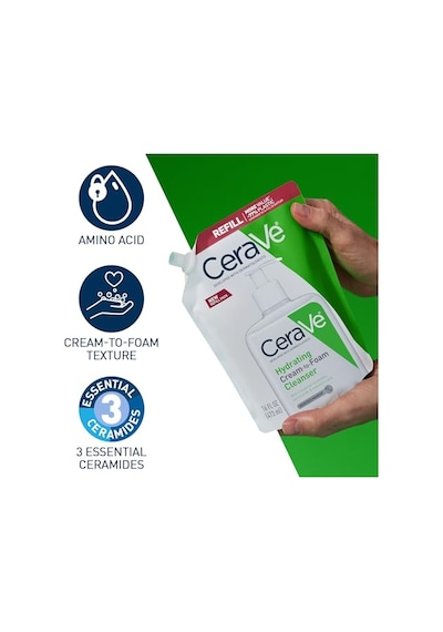 Cerave Nemlendiren Temizleyici Yeniden Dolum Paketi 473 Ml