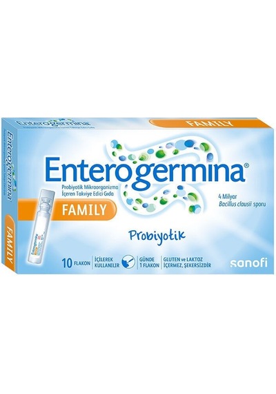 Enterogermina Family Probiyotik 10 Flakon Yetişkin