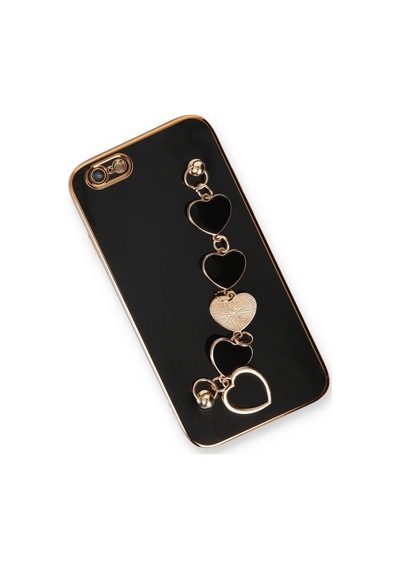 Apple  Uyumlu  iPhone 6 Kılıf Esila Silikon Siyah,