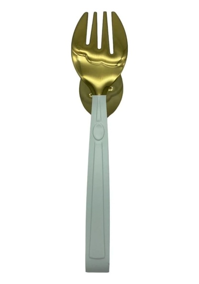 Gold Beyaz, Paslanmaz Çelik, Salata Maşası, Bpa Free, 1 Adet Çok renkli